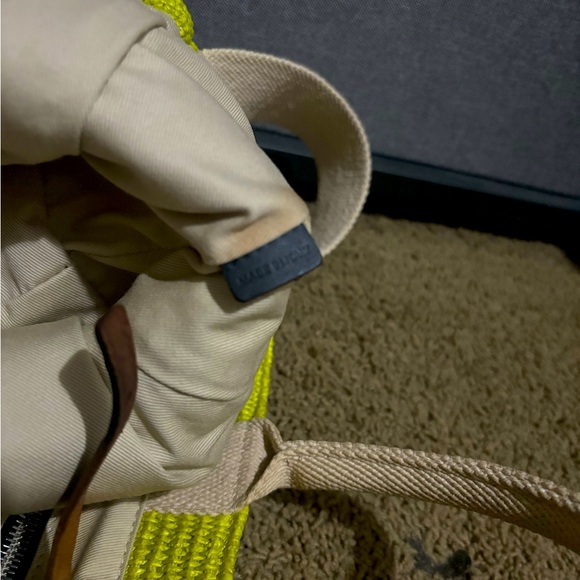 Marni Raffia East West Shopping Tote Bag in Green - Picture 10 of 10